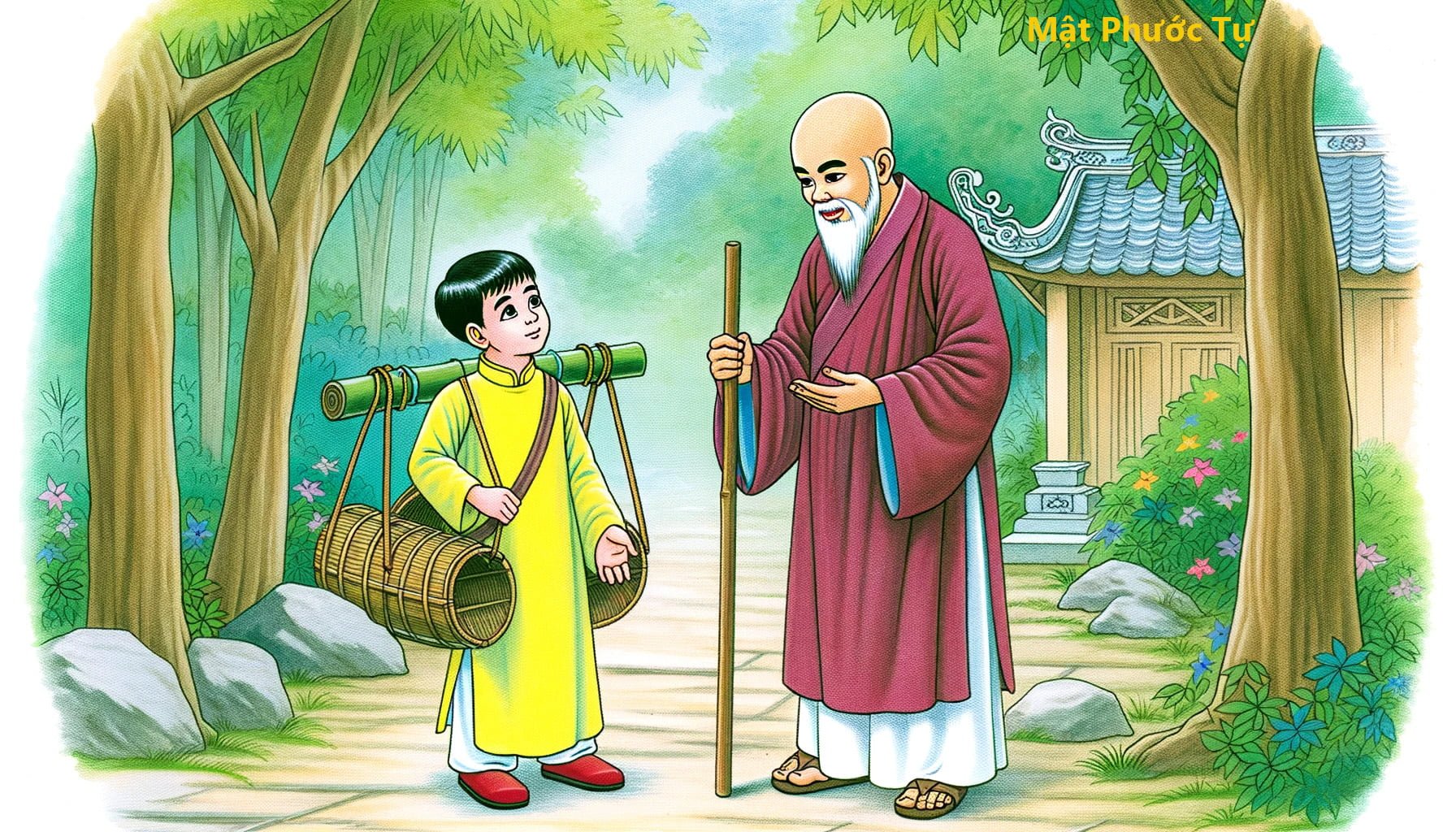 mật phước tự - cư sỹ Triệu Phước- chim đađa cầu đạo