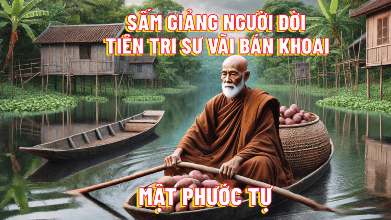 sấm giảng người đời sư vãi bán khoai. tiên tir tận thế